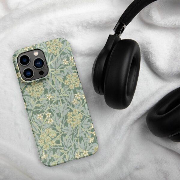 William Morris Phone Case - Jasmine, iPhone 17 Cover, Arts & Crafts, Polycarbonate Shell