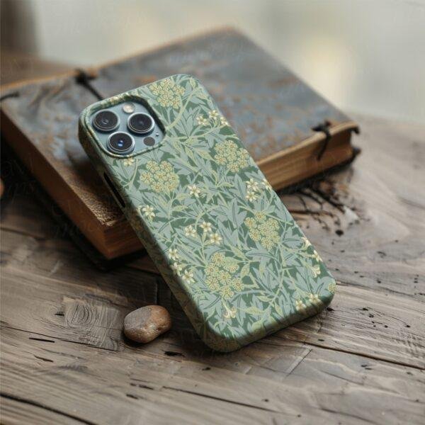 William Morris Phone Case - Jasmine, iPhone 17 Cover, Arts & Crafts, Polycarbonate Shell