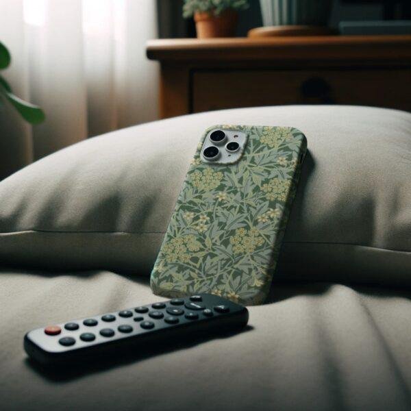 William Morris Phone Case - Jasmine, iPhone 17 Cover, Arts & Crafts, Polycarbonate Shell