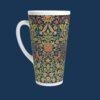 William Morris Mug - Violet & Columbine Floral Design, Ceramic Coffee Cup